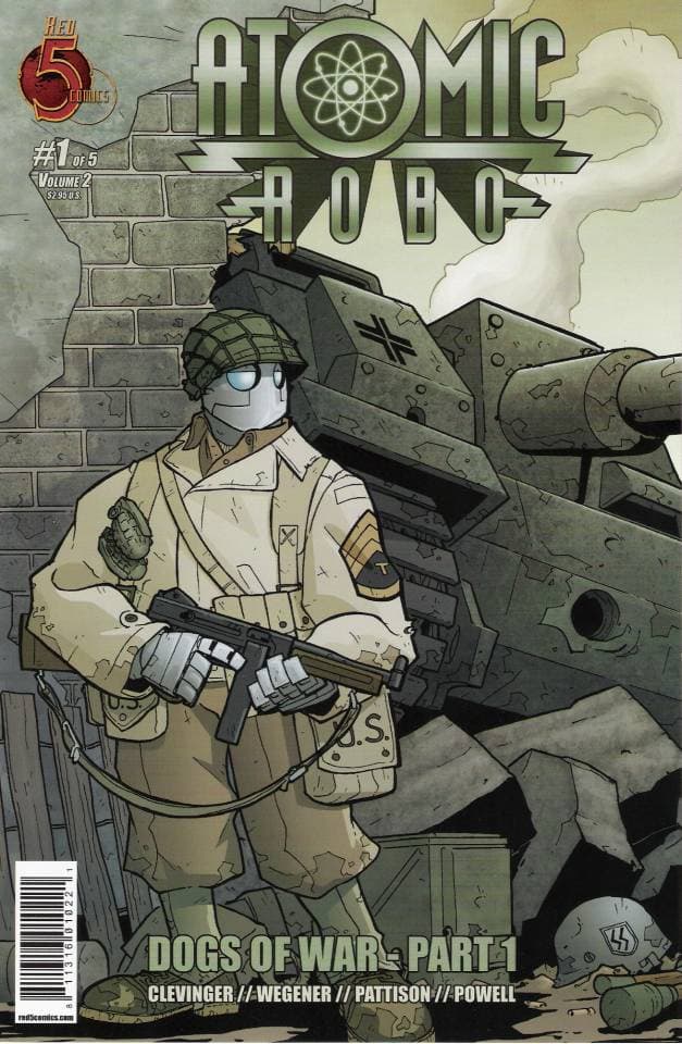 Atomic Robo Vol. 1 cover
