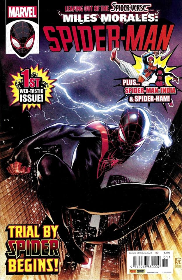 Miles Morales: Spider-Man The End of the Spider-Verse cover