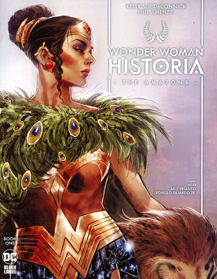 Wonder Woman: Historia The Amazons cover