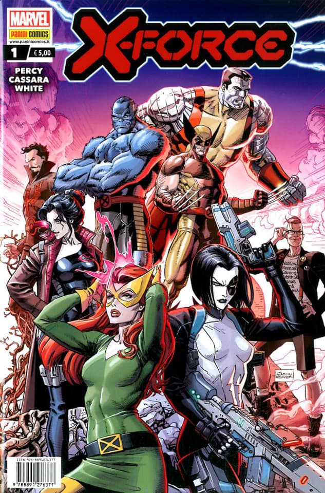 X-Force Slash and Burn cover
