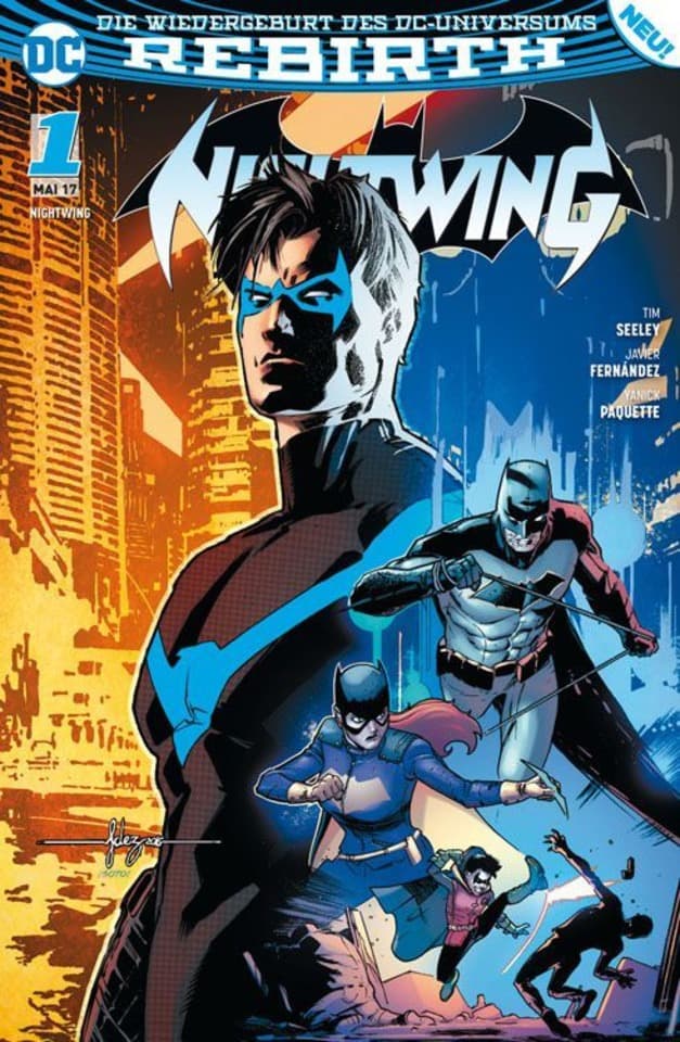 Nightwing Leaping Into the Light cover