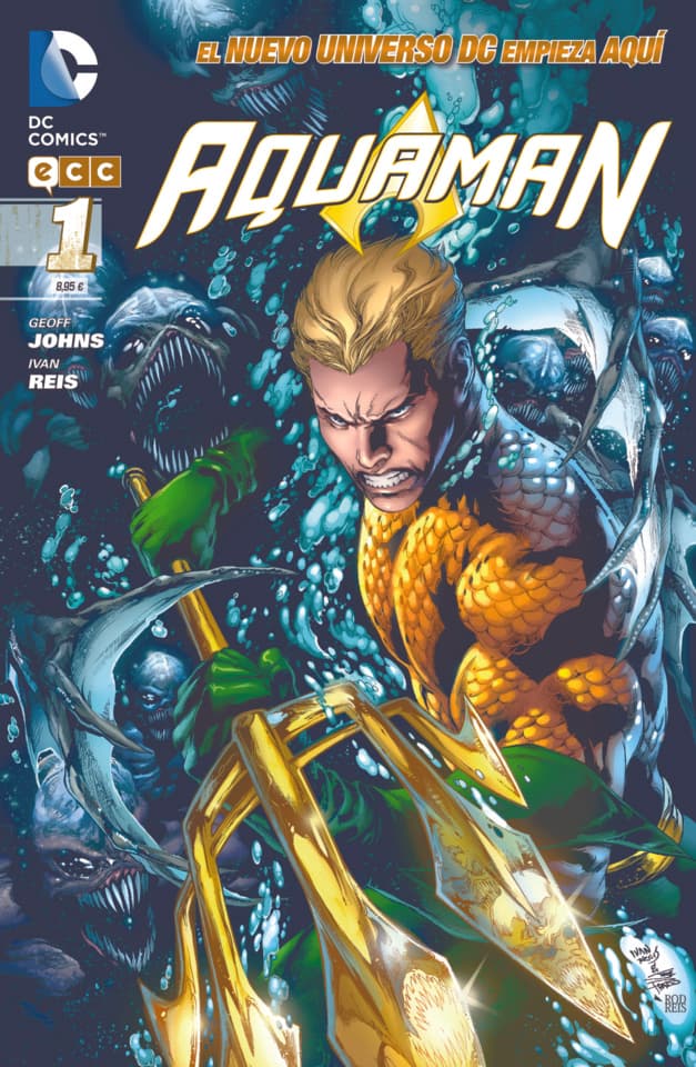 Aquaman The Trench cover