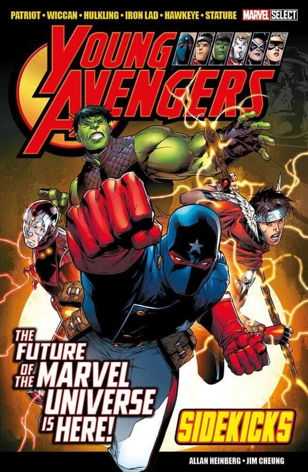 Young Avengers Sidekicks cover