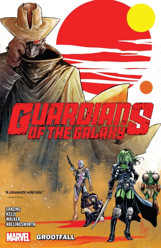 Guardians of the Galaxy Grootfall cover