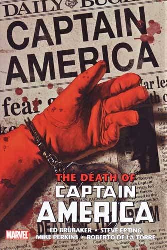 Captain America The Death of Captain America cover