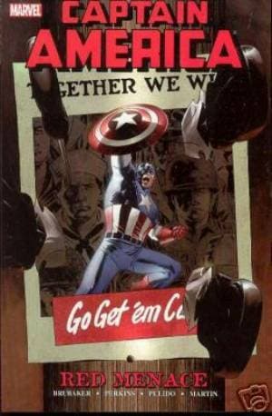Captain America Red Menace cover