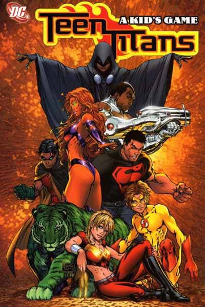 Teen Titans A Kid's Game cover