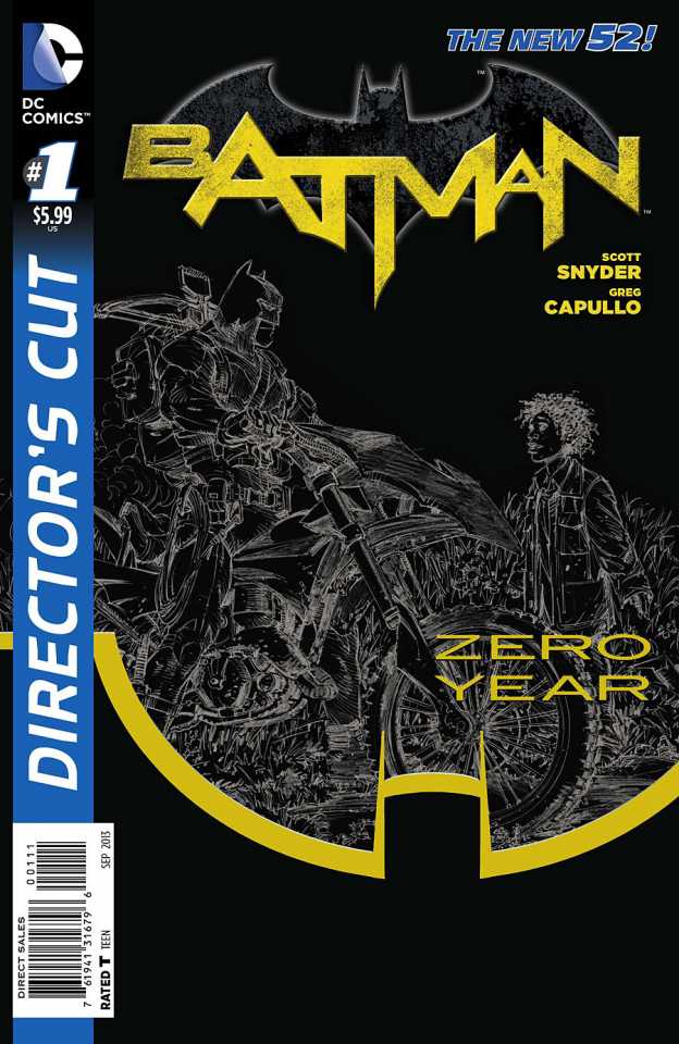 Batman Zero Year – Secret City cover