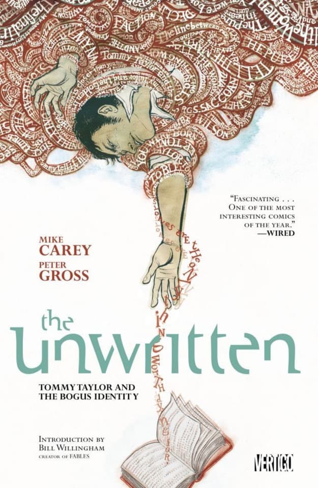 The Unwritten Tommy Taylor and the Bogus Identity cover