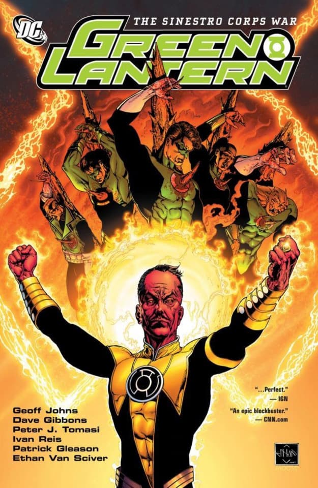 Green Lantern Sinestro Corps War Vol. 1 cover
