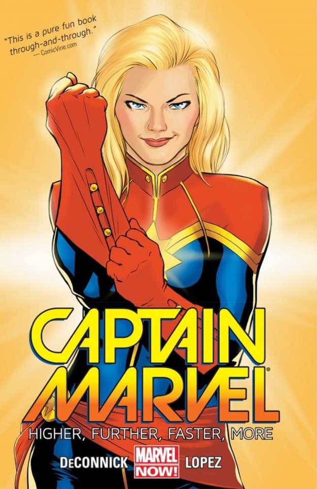 Captain Marvel Higher, Further, Faster, More cover