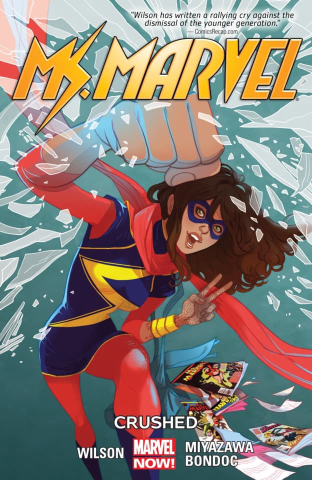 Ms. Marvel Crushed cover
