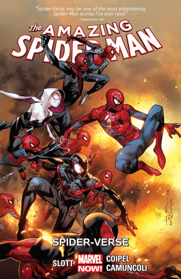 Amazing Spider-Man Spider-Verse cover