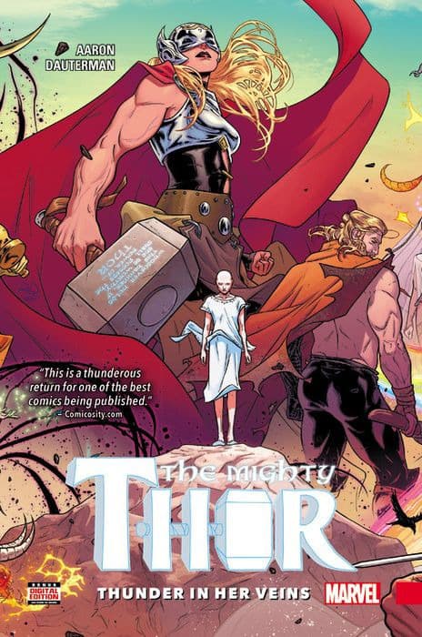 Mighty Thor Thunder in Her Veins cover