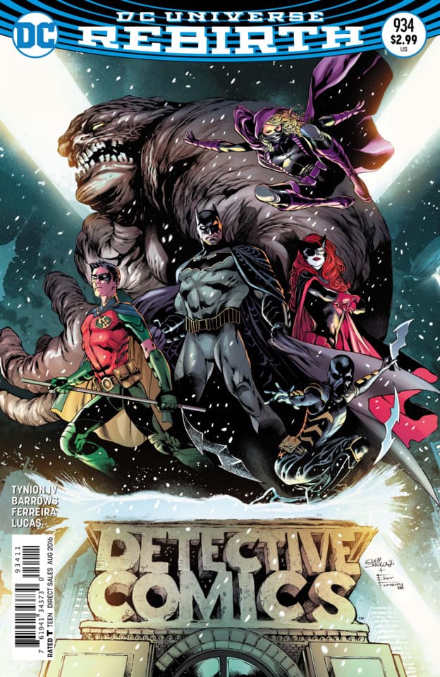 Detective Comics The Wrath cover