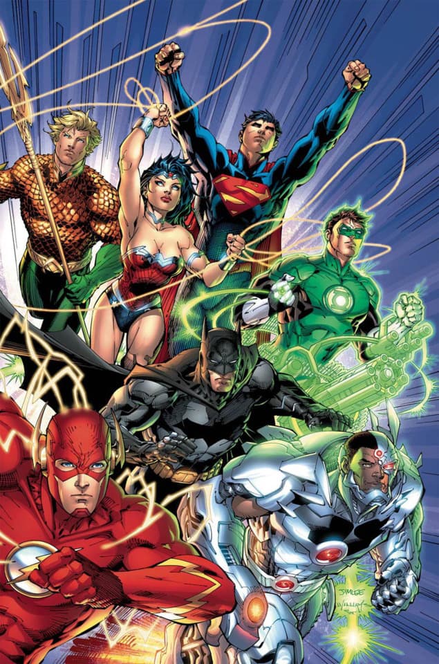 Justice League Origin cover
