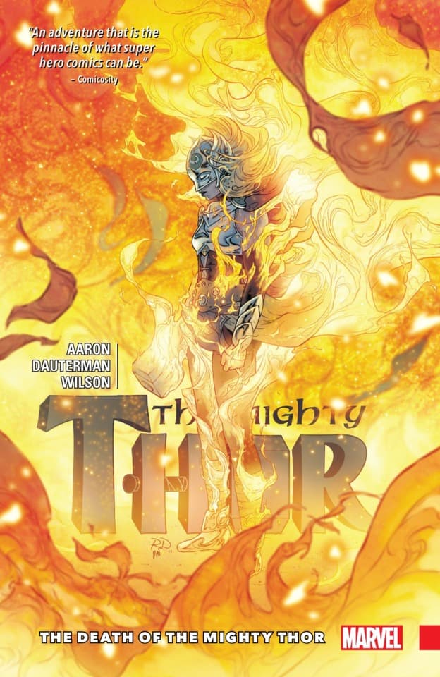 Mighty Thor The Death of the Mighty Thor cover