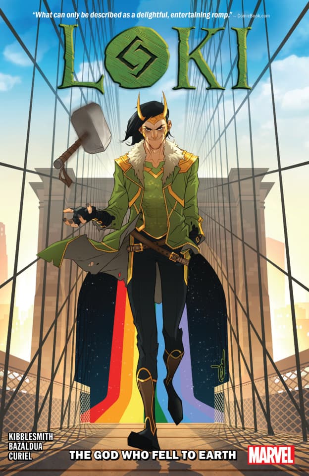Loki The God Who Fell to Earth cover