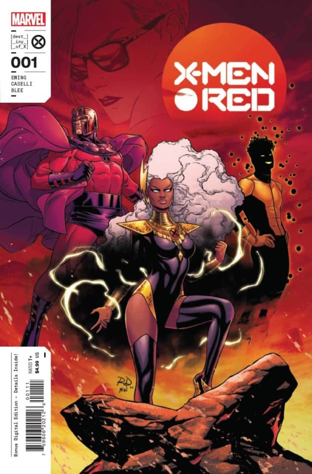 X-Men Red The Great Designs cover
