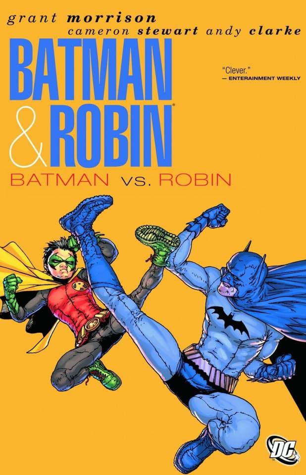 Batman and Robin Batman vs. Robin cover